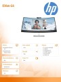 Monitor konferencyjny z zakrzywionym ekranem E34m G4 USB-C WQHD 40Z26AA -1556482
