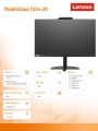 Monitor 21.5 ThinkVision T22v-20 WLED LCD 61FBMAT6EU -1455495