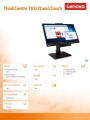 Monitor 21.5 ThinkCentre Tiny-in-One 22Gen4 Touch WLED 11GTPAT1EU -1461791