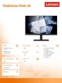 Monitor 23.8 ThinkVision P24h-20 WLED LCD 61F4GAT1EU -1452604