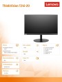 Monitor 23.8 ThinkVision T24i-20 WLED LCD 61F7MAT2EU -1455509