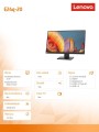 Monitor 23.8 ThinkVision E24q-20 WLED LCD 62CFGAT1EU -1495909