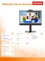 Monitor 23.8 ThinkCentre Tiny-in-One 24 Gen 5 WLED with Webcam 12NAGAT1EU -1650136