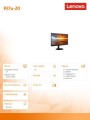 Monitor 27.0 ThinkVision P27u-20 WLED LCD 62CBRAT6EU-1510142