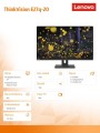Monitor 27.0 ThinkVision E27q-20 WLED LCD 62D0GAT1EU -1510152