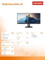 Monitor 29.0 ThinkVision E29w-20 WLED LCD 62CEGAT3EU -1510163