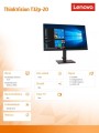 Monitor 31.5 ThinkVision T32p-20 WLED LCD 61F2GAT2EU -1455518