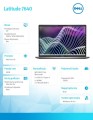 Notebook Latitude 7640 Win11Pro i5-1345U/16GB/512GB SSD/16.0 FHD/Intel Iris Xe/ThBlt &amp; FgrPr &amp; SmtCd/FHD/IR Cam/Mic/WLAN + BT/Backlit Kb/3 Cell/3YPS-1668748