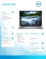 Notebook Latitude 7640 Win11Pro i7-1365U/32GB/1TB SSD/16.0 FHD/Intel Iris Xe/ThBlt &amp; FgrPr &amp; SmtCd/FHD/IR Cam/Mic/LTE 4G+BT/Backlit Kb/3 Cell/3YPS-1673247