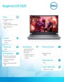 Notebook Inspiron G15 5525 Win11Home R7 6800H/15.6 FHD/512GB/16GB/RTX 3050Ti/2Y BWOS-1671763