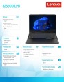 Notebook IdeaPad Gaming3 82S900JLPB W11H i5-12450H/16GB/512GB/RTX3050 4GB/15.6/Onyx Grey/2YRS CI -1672210