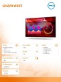 Monitor U2422HWOST 23.8 cala FHD/HDMI/DP/USB/Bez podstawy-1672163