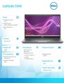 Notebook Latitude 5340 Win11Pro i7-1365U/16GB/512GB SSD/13.3 FHD/Integrated/FgrPr&amp;SmtCd/FHD/IR Cam/Mic/LTE 4G+BT/Backlit Kb/3 Cell/3YPS-1678742