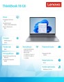 Laptop ThinkBook 16 G6 21KK002EPB W11Pro 7530U/8GB/512GB/INT/16.0WUXGA/Arctic Grey/3YRS OS + CO2 Offset -1681856