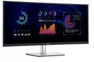 Monitor 34 cale P3424WE Zakrzywiony 21:9/3440x1440/IPS/USBC/RJ45/HDMI/DP/3Y 