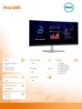 Monitor 34 cale P3424WE Zakrzywiony 21:9/3440x1440/IPS/USBC/RJ45/HDMI/DP/3Y -1693206
