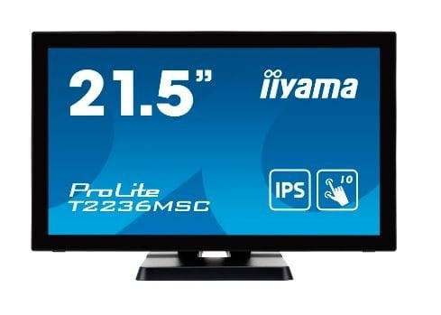 Monitor dotykowy 22 cale T2236MSC-B3 POJ.10pkt.HDMI,DP,VGA,USB3.0,2x2W -1638703