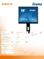 Monitor 19 cali B1980D-B1 DVI/VGA/5:4/PIVOT/HAS/ACR/VESA -1557566