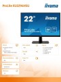 Monitor 22 XU2294HSU-B1 VA,FLHD,HDMI,DP,VGA,USB -1430980
