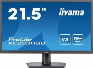 Monitor 21.5 cala X2283HSU-B1 VA,HDMI,DP,2x2W,2xUSB,1ms,VESA 