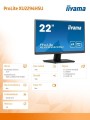 Monitor 21.5 cala XU2294HSU-B2 VA,FHD,HDMI,DP,USB3.0,2x2W,VESA -1609431