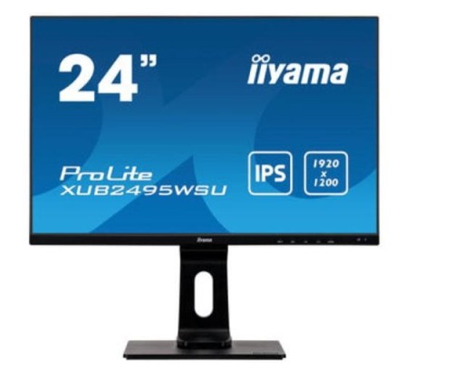 Monitor 24 cale XUB2495WSU-B3 IPS,PIVOT,16:10,DP,HDMI,VGA,4xUSB,2x2W -1495171